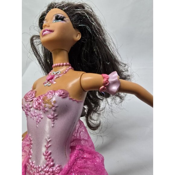 2005 Barbie Fairytopia Mermaidia Elina African American doll- NO WINGS- HTF - Picture 8 of 16